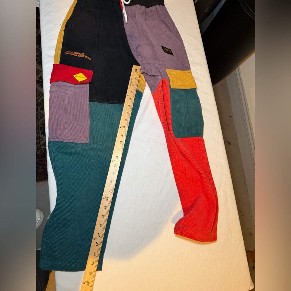 Aelfric Eden Multicolor Patchwork Joggers - Picture 5 of 5